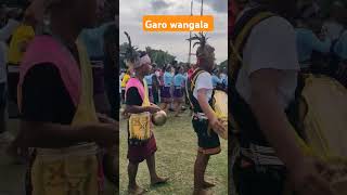 Garo wangala festival garowangala festival traditional dance trendingshorts [upl. by Fosque]