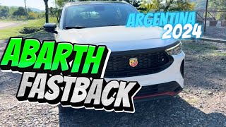 Muestra de Fiat Fastback ABARTH EN ARGENTINA 2024 [upl. by Ahseekat511]