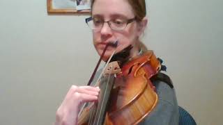 3 Octave D Flat Major Violin Scale with fingerings [upl. by Roux212]