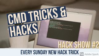 Use CMD like pro cmd tricks amp hacks  Hack Show 2 [upl. by Atronna]