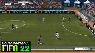 Fifa 22 Volta Football  Paris SG VS Napoli Match Gameplay [upl. by Neelon]