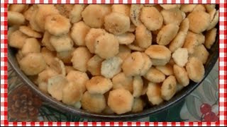 Easy Ranch Snack Crackers Recipe  Noreens Kitchen [upl. by Nyrahs156]