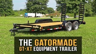 2018 Gatormade GTXT Equipment Trailer [upl. by Anitsahs972]