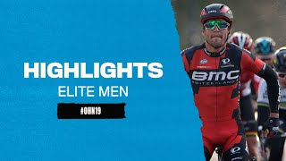 HIGHLIGHTS Elite Men  OMLOOP HET NIEUWSBLAD 2016 [upl. by Lesh78]