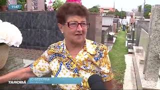 Flores velas e lembranças marcam o feriado religioso em Cascavel [upl. by Sweatt]