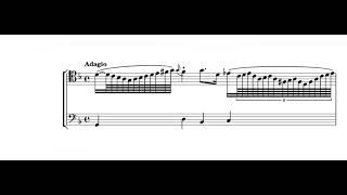 JBBarrière Sonata for two Cellos in G SCORE [upl. by Tomaso]