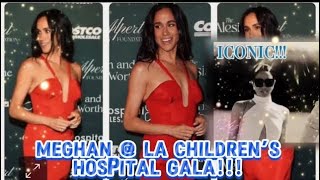 Meghan OBLITERATES the haters w her BEAUTY  hospital gala [upl. by Tucky885]