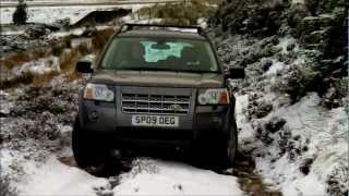 Freelander 2 offroad in Snow Christmas 2011 in the Scottish Highlands [upl. by Hammad]