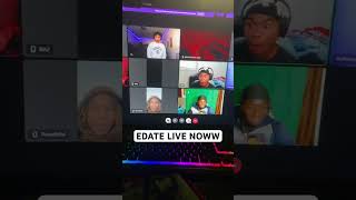 EDATE LIVE NOWWW reaction funny ishowspeedandadinross funnymemes youtubevideo edatememes [upl. by Etnaled]