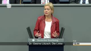 Gesine Lötzsch DIE LINKE Der Dreh und Angelpunkt ist die soziale Sicherheit [upl. by Nael]