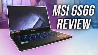 MSI GS66 Review  Best Thin And Powerful Gaming Laptop [upl. by Caffrey]