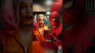 Super Heroes Save their Girlfriends from Prison ❤️🔥 spiderman marvel dc [upl. by Andreas]