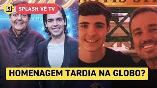 Filho de Faustão na Globo é homenagem que faltou na saída do animador [upl. by Quartana]