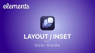 Component Controls Layout  Inset [upl. by Senzer]