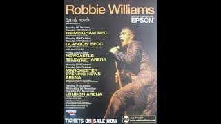 Robbie Williams Tour 26102000 Manchester Arena [upl. by Bethanne]