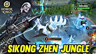 Hok  Sikong Zhen Gameplay  In Jungle  Honor Of Kings [upl. by Kcinom]