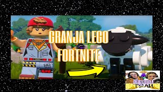 Como hacer hacer una granja en Lego Fortnite  purpurateam [upl. by Christoper705]