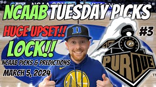 HUGE HOME LOCK NCAAB Picks Today 352024  Free NCAAB Picks Predictions amp Sports Betting Advice [upl. by Ro155]