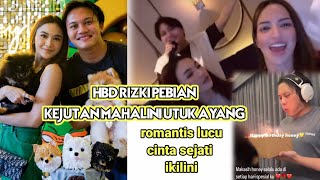 HBD RIZKI PEBIAN KEJUTAN ROMANTIS MAHALINI ❤ [upl. by Lurette]