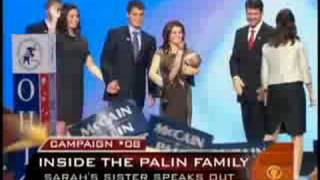 Palin Sister Talks Family [upl. by Eidde161]