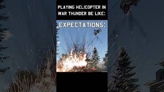 Playing helicopter in War Thunder be like shorts warthunder warthundermemes [upl. by Dasie]