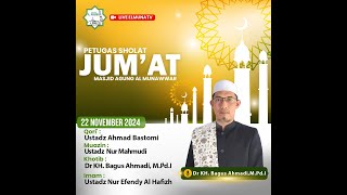 LIVE  KHUTBAH JUMAT 22 NOVEMBER 2024 Memgambil Ibroh dari MakhlukMakhluk Ciptaan Allah [upl. by Assirolc]