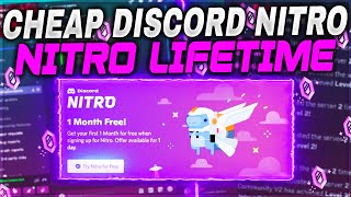 How To Get Discord NITRO LIFETIME In 2024 [upl. by Htes]