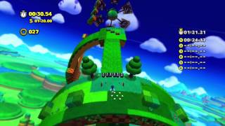 Sonic Lost World  Wii U  Windy Hill Zone 1 [upl. by Salaidh]