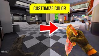 How to Get the Best GRAPHICS in CODM  Customize Color [upl. by Ralph]