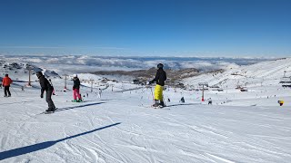 🇪🇦 Sierra Nevada 2024 Gondola Ski GoPro POV Apres Ski  4K HDR [upl. by Siuluj551]