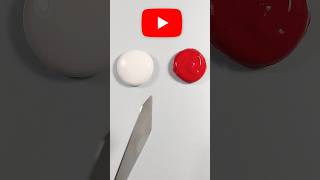 What Color Do Mixed Logo Make Social Media Edition colormixing satisfying asmrart asmr [upl. by Htaek]