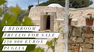 Trullo for sale just minutes from Ostuni in Puglia Just needs a pool [upl. by Lief]