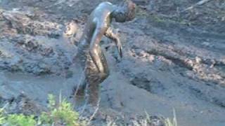 Kid Playing Outside In The Mud Making Mud Pies and Playing with Bugs [upl. by Gargan406]