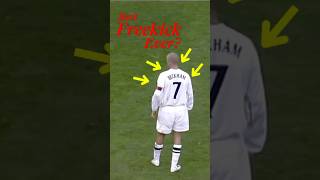 Rewind to 2001 Beckhams Free Kick That Made History🥶🧊shorts football soccer [upl. by Eddra]