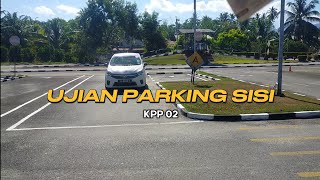 UJIAN PARKING SISI  KPP 02 [upl. by Nodnal]