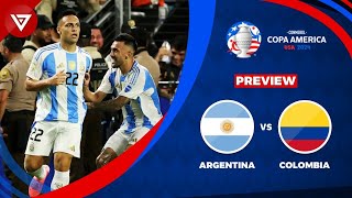 🔴 ARGENTINA vs COLOMBIA  Final COPA AMERICA 2024 Preview Predictions Lineup Head to Head [upl. by Wisnicki]