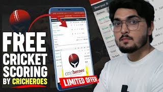 How To Score Like A Pro With Cricheroes App  Easy Guide To Cricket Scoring  Top Cricket Apps 2024 [upl. by Melodie]