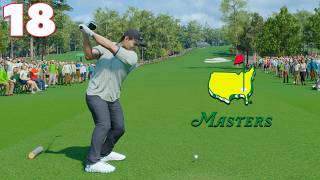 THE MASTERS ROUND 1  Charlie Woods Career Mode  Part 18  EA Sports PGA Tour [upl. by Ennybor200]