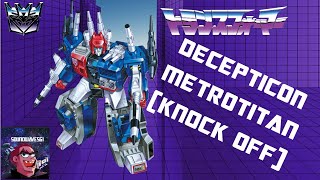 Transformers Generation One Metrotitan Knock off [upl. by Orimisac]