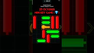 25 October hamster combat mini key mini game puzzle gaming key level [upl. by Yeaton492]