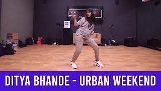 Ditya Bhande Killing Aarya Sing Choreography  Urban Weekend [upl. by Llenral]