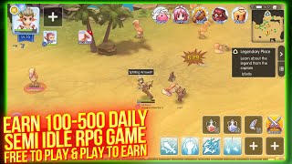 Kumita ng 100  500 Daily  Semi Idle RPG Game  FREE TO PLAY amp PLAY TO EARN  Ragnarok [upl. by Latterll]