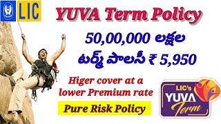 LIC YUVA Term Plan 875  LIC Term Plan [upl. by Acilef]