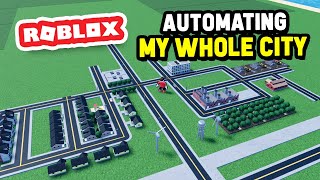 How To AUTOMATE Industry in Mini Cities 2 [upl. by Flip]