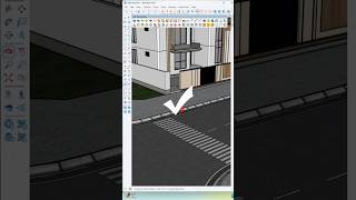 ✅Master placing objects on curved lines with one click youtubeshorts new sketchup viralvideo [upl. by Corneille660]