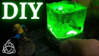 DIY Gelatinous Cube for Tabletop Gaming [upl. by Teerprug]