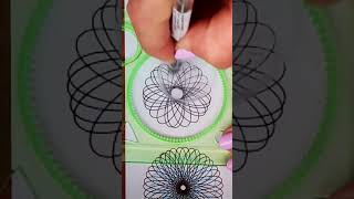 How many turns did the pen make ASMR SPIROGRAPH [upl. by Aspia]