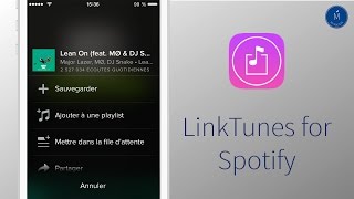 ►►LinkTunes for Spotify Tweak iOS 8 │ Utiliser LinkTunes à partir de Spotify FRHD◄◄ [upl. by Asin]