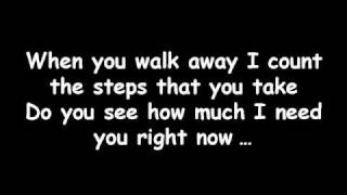 Avril Lavigne  When youre gone  lyrics [upl. by Atener]