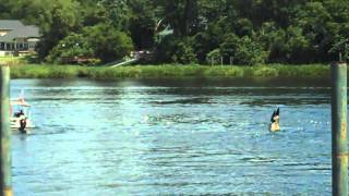 Blow Over Hydro Drag Boat Spirit of Texas Augusta Georgia Southern Nationals July 17 2011 [upl. by Esnahc]